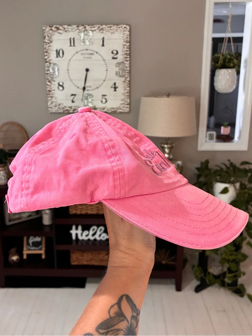 Vintage NASCAR Chase Authentics Pink Dale Earnhardt Jr. Kids Cap Hat